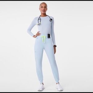 Figs Light Blue Women's Jumpsuit